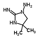 CAS#: 792173-68-3, 2-imino-4,4-dimethyl-imidazolidin-1-amine