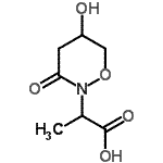 CAS#: 792180-85-9, 2-(5-Hydroxy-3-oxo-1,2-oxazinan-2-yl)propanoic acid