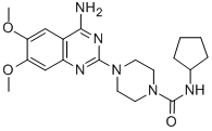 CAS#: 79221-18-4, 4-(4-Amino-6,7-Dimethoxyquinazolin-2-Yl)-N-Cyclopentylpiperazine-1-Carboxamide