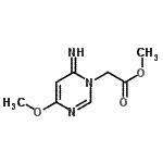 CAS 登录号：792850-24-9， 甲基(6-亚氨基-4-甲氧基-1(6H)-嘧啶基)乙酸酯