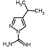 CAS 登录号：792853-01-1， 4-异丙基-1H-吡唑-1-甲脒