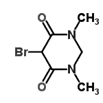 CAS#: 792855-82-4, 5-Bromo-1,3-dimethyldihydro-4,6(1H,5H)-pyrimidinedione