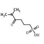 CAS#: 792861-48-4, 4-(Dimethylamino)-4-thioxo-1-butanesulfonic acid