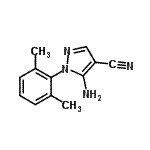 CAS#: 792952-99-9, 5-Amino-1-(2,6-dimethylphenyl)-1H-pyrazole-4-carbonitrile