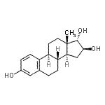 CAS#: 793-89-5, (16beta,17alpha)-Estra-1,3,5(10)-triene-3,16,17-triol