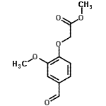 CAS#: 79317-30-9, Methyl (4-formyl-2-methoxyphenoxy)acetate