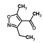 CAS 登录号：79379-86-5， 1-(3-乙基-5-甲基-1,2-恶唑-4-基)乙酮