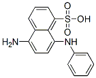 CAS 登录号：79392-39-5， 5-氨基-8-(苯基氨基)萘-1-磺酸