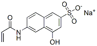 CAS 登录号：79410-64-3， 4-羟基-6-(丙-2-烯酰氨基)萘-2-磺酸钠