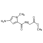 CAS#: 794529-77-4, Methyl N-[(4-amino-1-methyl-1H-pyrrol-2-yl)carbonyl]glycinate