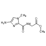 CAS#: 794529-80-9, Methyl N-[(4-amino-1-methyl-1H-imidazol-2-yl)carbonyl]glycinate