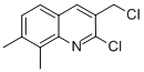 CAS 登录号：794582-35-7， 2-氯-3-(氯甲基)-7,8-二甲基喹啉