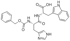 CAS 登录号：79479-33-7， 苄氧羰基-组氨酰-色氨酸