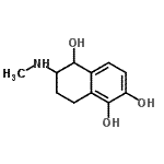 CAS#: 79498-67-2, 6-(Methylamino)-5,6,7,8-tetrahydro-1,2,5-naphthalenetriol