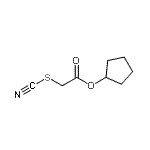 CAS#: 79529-72-9, Cyclopentyl thiocyanatoacetate