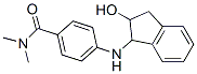 CAS#: 796-55-4, 4-[(2-Hydroxy-2,3-Dihydro-1H-Inden-1-Yl)Amino]-N,N-Dimethyl-Benzamide