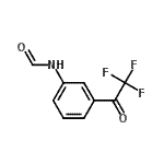 CAS 登录号：79684-37-0， N-[3-(三氟乙酰基)苯基]甲酰胺