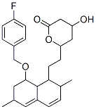 CAS 登录号：79691-18-2， (4R,6R)-6-[2-[(1R,2R,8R,8aS)-8-[(4-氟苯基)甲氧基]-2,6-二甲基-1,2,6,7,8,8a-六氢萘-1-基]乙基]-4-羟基四氢吡喃-2-酮
