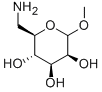 CAS 登录号：79695-15-1， 甲基 6-氨基-6-脱氧-D-吡喃甘露糖苷