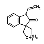 CAS 登录号：797051-86-6， 3,3-二乙基-1-乙烯基-1,3-二氢-2H-吲哚-2-酮