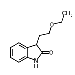 CAS 登录号：797051-88-8， 3-(2-乙氧基乙基)-1,3-二氢-2H-吲哚-2-酮