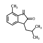 CAS#: 797052-36-9, 3-Isobutyl-7-methyl-1,3-dihydro-2H-indol-2-one