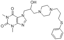 CAS 登录号：79712-55-3， 他齐茶碱