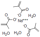 CAS 登录号：79718-21-1， 甲基丙烯酸钕三水合物