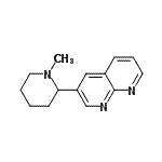 CAS 登录号：797785-82-1， 3-(1-甲基-2-哌啶基)-1,8-萘啶