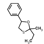 CAS#: 797793-62-5, 2-Ethyl-2-methyl-5-phenyl-1,3-oxathiolane