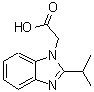 CAS 登录号：797812-91-0， (2-异丙基-1H-苯并咪唑-1-基)乙酸