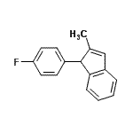 CAS#: 798553-54-5, 1-(4-Fluorophenyl)-2-methyl-1H-indene