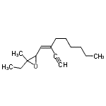 CAS#: 798553-71-6, 2-Ethyl-3-[(1Z)-2-ethynyl-1-octen-1-yl]-2-methyloxirane