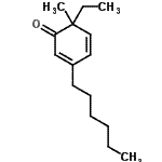 CAS#: 798553-79-4, 6-Ethyl-3-hexyl-6-methyl-2,4-cyclohexadien-1-one
