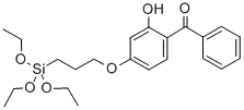 CAS 登录号：79876-59-8， 2-羟基-4-(3-三乙氧基硅烷基丙氧基)二苯甲酮