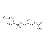 CAS 登录号：79881-85-9， 2-羟基-3-(异丙基氨基)丙基4-甲基苯磺酸酯