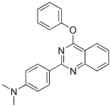 CAS 登录号：79916-51-1， N,N-二甲基-4-(4-苯氧基喹唑啉-2-基)苯胺