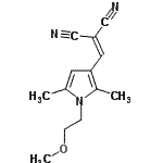 CAS#: 799253-17-1, {[1-(2-Methoxyethyl)-2,5-dimethyl-1H-pyrrol-3-yl]methylene}malononitrile