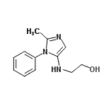 CAS#: 799814-38-3, 2-[(2-Methyl-1-phenyl-1H-imidazol-5-yl)amino]ethanol