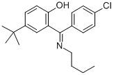 CAS#: 80018-41-3, 2-((Butylimino)(4-Chlorophenyl)Methyl)-4-(1,1-Dimethylethyl)-Phenol