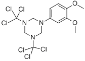 CAS 登录号：80050-87-9， 2-(3,4-二甲氧基苯基)-4,6-二(三氯甲基)-1,3,5-三嗪