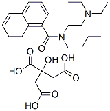 CAS#: 80095-31-4, N-Butyl-N-[2-(Diethylamino)Ethyl]-1-Naphthamide Citrate