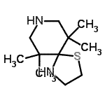 CAS#: 801141-42-4, 6,6,10,10-Tetramethyl-1-thia-4,8-diazaspiro[4.5]decane