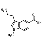CAS 登录号：801148-64-1， 3-(2-氨基乙基)-1-甲基-1H-吲哚-5-羧酸