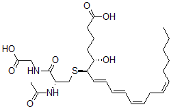 CAS 登录号：80115-94-2， N-乙酰基白三烯 D4