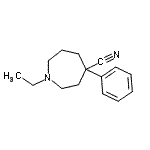 CAS#: 801156-61-6, 1-Ethyl-4-phenyl-4-azepanecarbonitrile