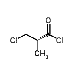 CAS 登录号：80141-51-1， (2R)-3-氯-2-甲基丙烷酰基氯化物