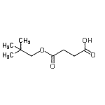 CAS 登录号：80166-56-9， 4-(2,2-二甲基丙氧基)-4-氧代丁酸