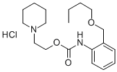 CAS 登录号：80171-72-8， 2-哌啶乙基 2-(丁氧基甲基)苯胺基甲酸酯盐酸盐