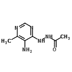 CAS 登录号：801976-01-2， N'-(5-氨基-6-甲基-4-嘧啶基)乙酰肼